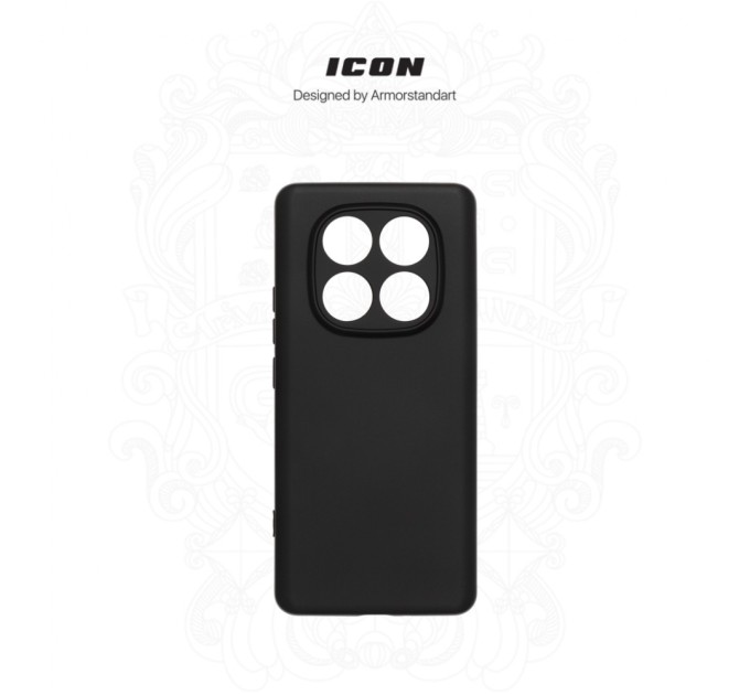 Чохол до мобільного телефона Armorstandart ICON Xiaomi Redmi Note 14 Pro 4G / Note 14 Pro 5G Camera cover Black (ARM79827)