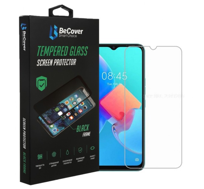 Скло захисне BeCover Tecno Spark 9 Pro (KH7n) 3D Crystal Clear Glass (708135)