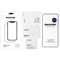 Скло захисне BeCover Samsung Galaxy S24 FE SM-S721 10D Black (712486)