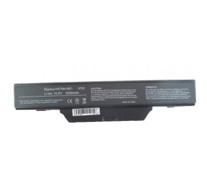 Акумулятор до ноутбука AlSoft HP Compaq 550 GJ655AA 5200mAh 6cell 11.1V Li-ion (A41128)