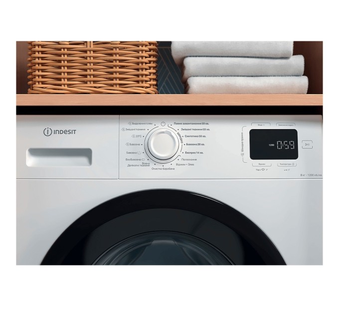 Пральна машина Indesit IM 862B MYTIME UA (IM862BMYTIMEUA)