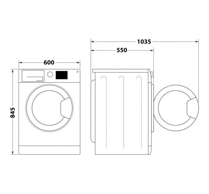 Пральна машина Indesit IM 862B MYTIME UA (IM862BMYTIMEUA)