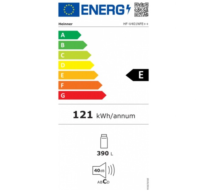 Холодильник HEINNER FRIGIDER CU O USA HEINNER HF-V401NFE++ (HF-V401NFE++)