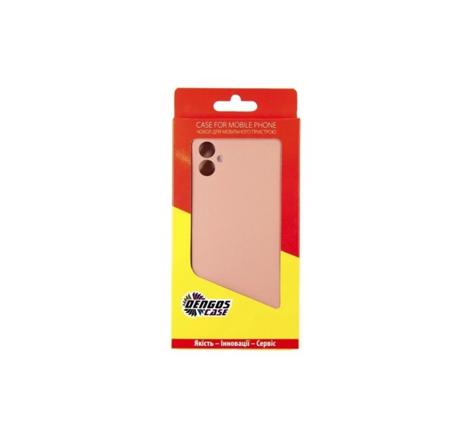 Чохол до мобільного телефона Dengos Samsung Galaxy A04e Case + Glass (Pink) (DG-KM-76)