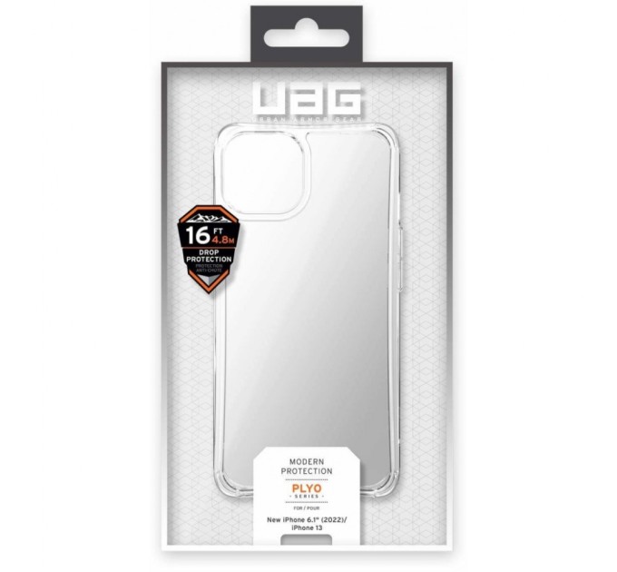 Чохол до мобільного телефона UAG Apple iPhone 14 Plyo, Ice (114084114343)