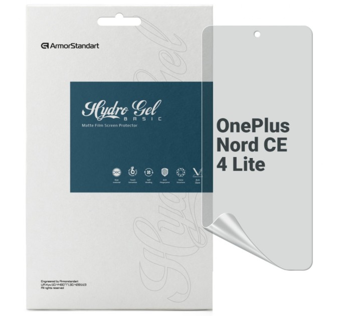 Плівка захисна Armorstandart Matte OnePlus Nord CE 4 Lite (ARM80292)