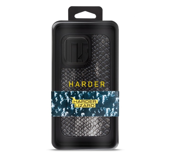 Чохол до мобільного телефона Harder Lizard Apple iPhone 15 Pro Max Black (ARM76873)