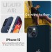 Чехол для мобильного телефона Spigen Apple iPhone 15 Liquid Air NavyBlue (ACS06791)