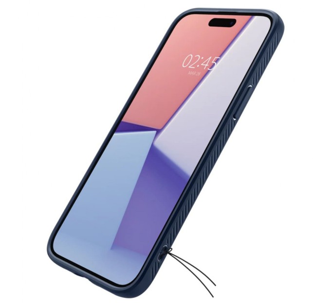 Чехол для мобильного телефона Spigen Apple iPhone 15 Liquid Air NavyBlue (ACS06791)