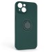 Чохол до мобільного телефона Armorstandart Icon Ring Apple iPhone 14 Dark Green (ARM68691)