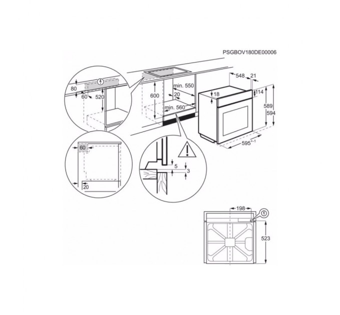 Духова шафа Electrolux EOC6P77H