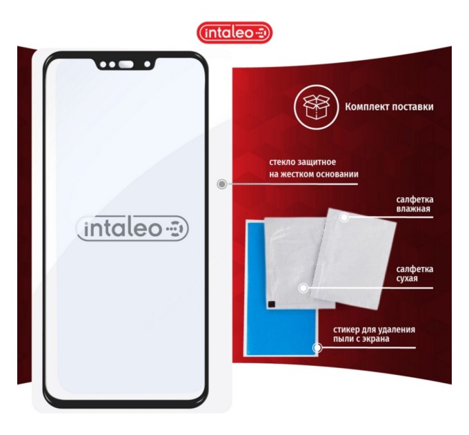 Скло захисне Intaleo Full Glue Huawei P Smart Plus 2018 (1283126497544)