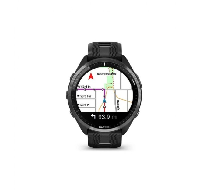 Смарт-годинник Garmin Forerunner 965, Black, GPS (010-02809-10)