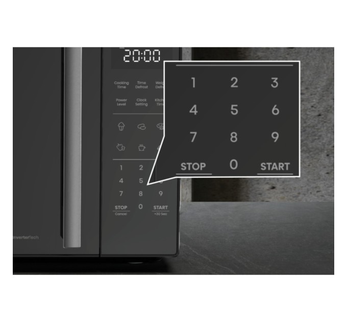 Мікрохвильова піч Hisense H23MOBS4HI