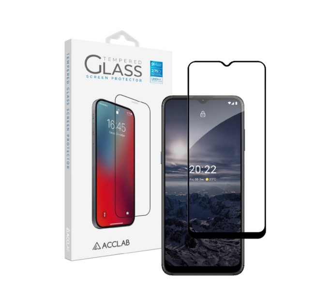 Стекло защитное ACCLAB Full Glue Nokia G21 (1283126535116)