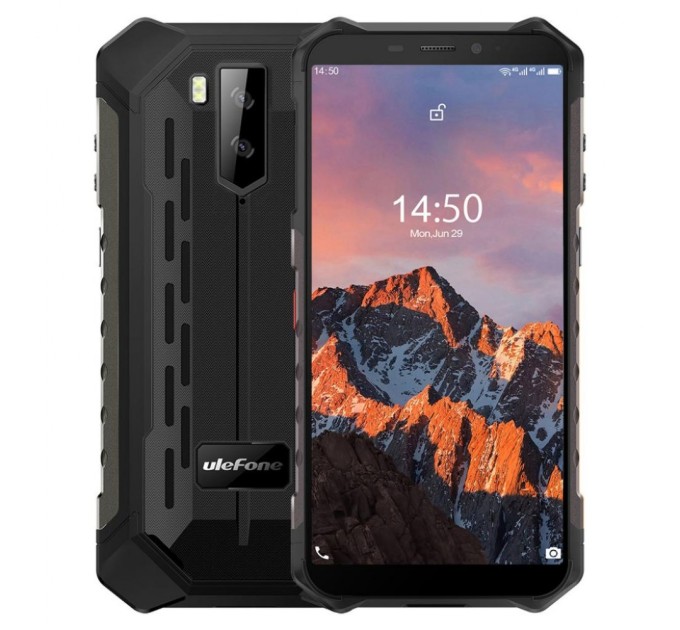 Мобільний телефон Ulefone Armor X5 Pro 4/64Gb Black (6937748733829)