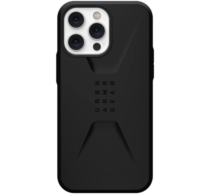 Чохол до мобільного телефона UAG Apple iPhone 14 Pro Max Civilian, Black (114043114040)