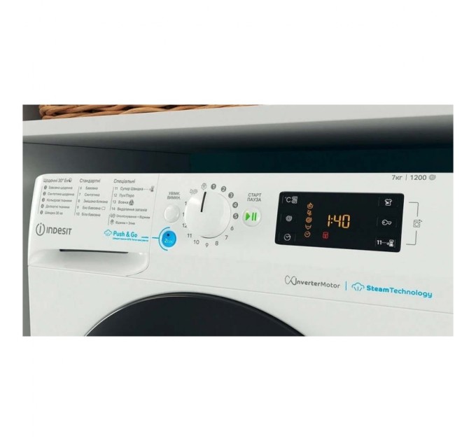 Стиральная машина Indesit BWSE71293XWBVUA