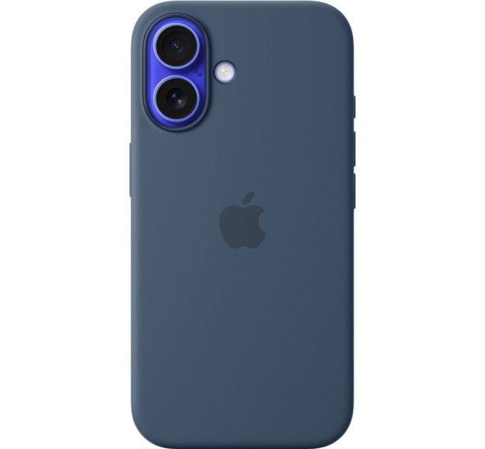 Чохол до мобільного телефона Apple iPhone16 Silicone Case with MagSafe - Denim (MYY23ZM/A)