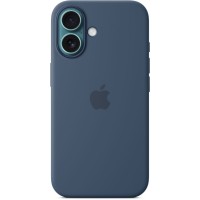 Чохол до мобільного телефона Apple iPhone16 Silicone Case with MagSafe - Denim (MYY23ZM/A)