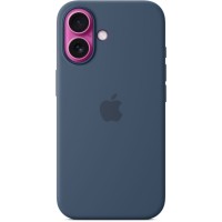 Чохол до мобільного телефона Apple iPhone16 Silicone Case with MagSafe - Denim (MYY23ZM/A)