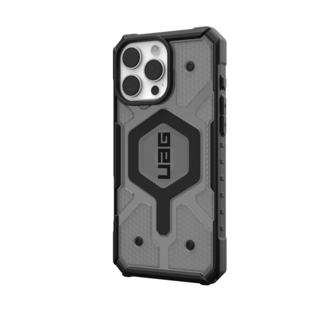 Чохол до мобільного телефона UAG iPhone 16 Pro Max Pathfinder Clear Magsafe Ash (114465113131)