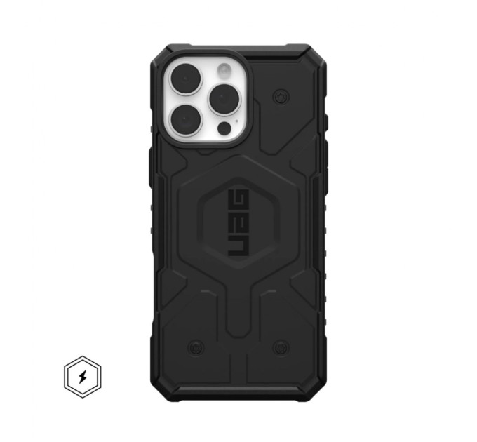 Чохол до мобільного телефона UAG iPhone 16 Pro Max Pathfinder Magsafe Black (114469114040)