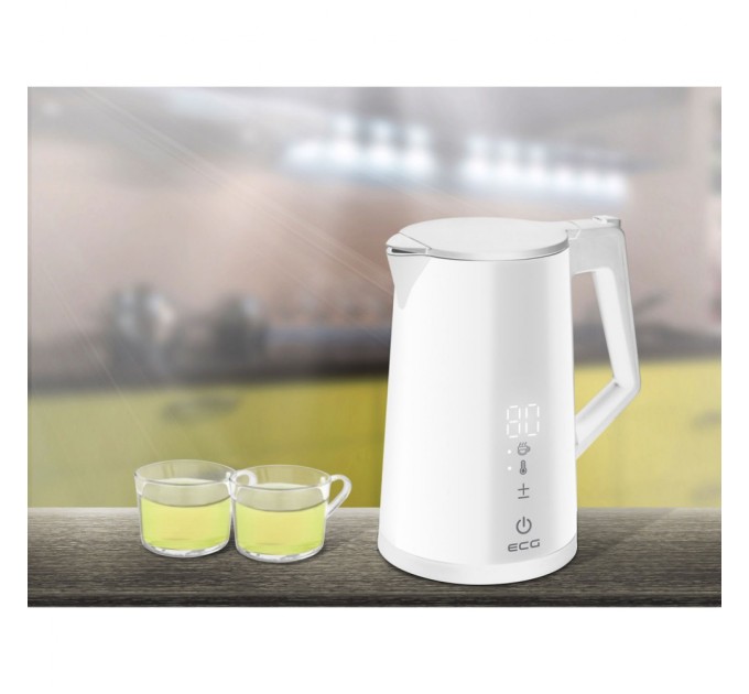 Електрочайник ECG RK 1893 Digitouch White