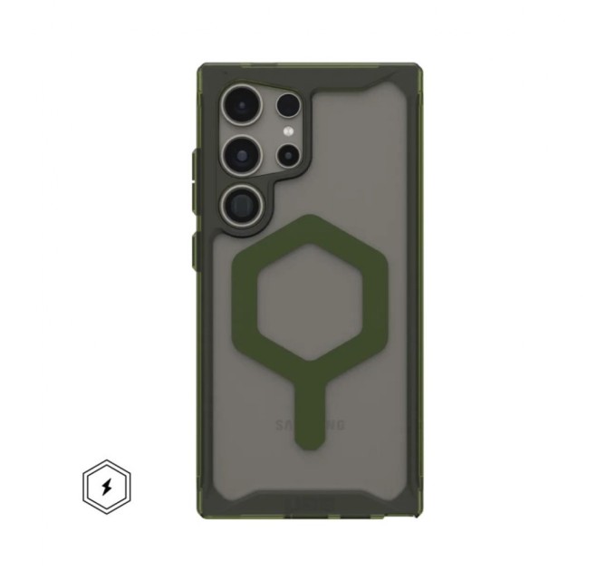 Чохол до мобільного телефона UAG Samsung Galaxy S24 Ultra Plyo Pro Ice/Olive (214431114372)