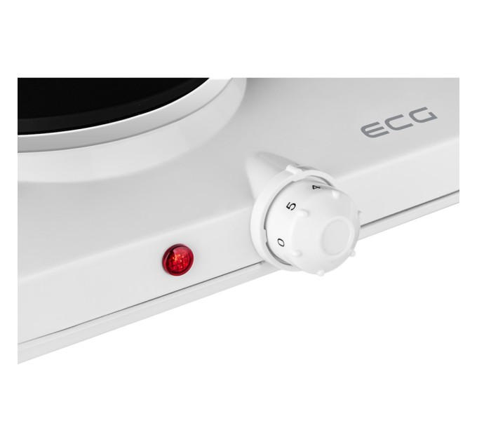 Настільна плита ECG EV 2512 White