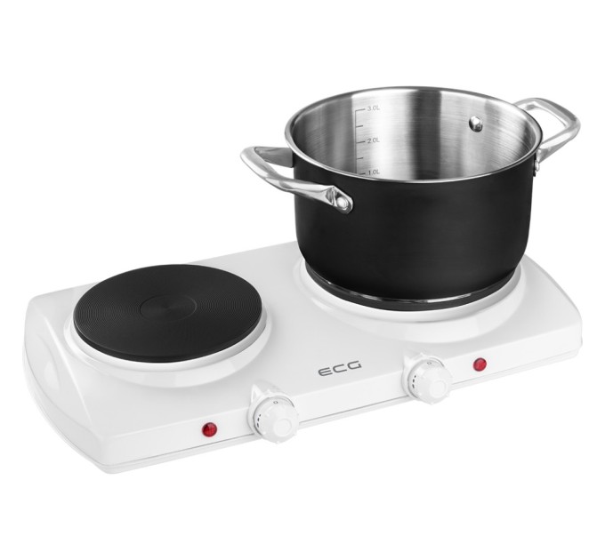 Настільна плита ECG EV 2512 White