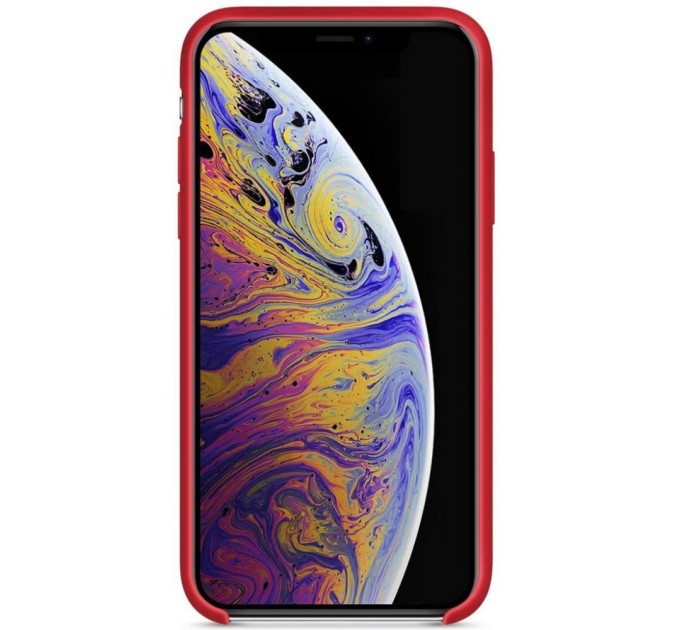 Чехол для моб. телефона MakeFuture Silicone Case Apple iPhone XS Red (MCS-AIXSRD)