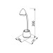 Настольная лампа Philips LED Reading Desk lamp Hat 4.5W, 3000/4000/5700K, 1800mAh (Lithium battery), білий (929003241007)