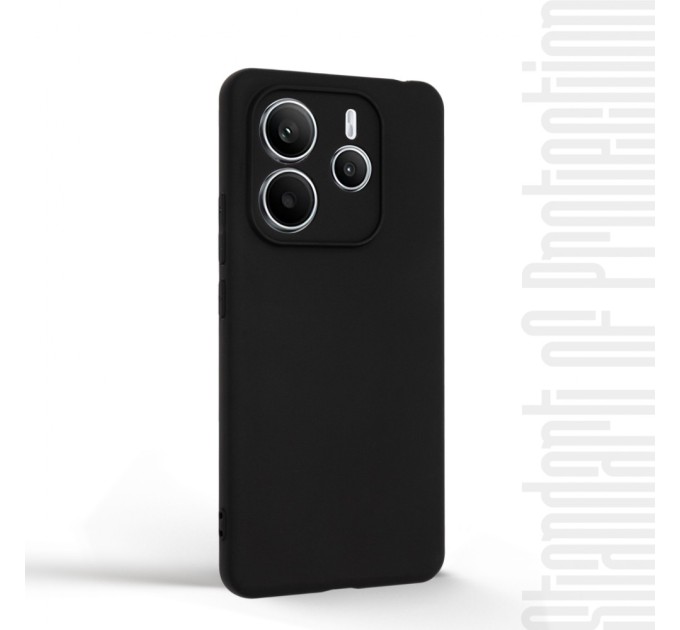 Чохол до мобільного телефона Armorstandart Matte Slim Fit Xiaomi Redmi Note 14 4G Camera cover Black (ARM79723)