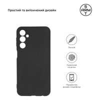 Чохол до мобільного телефона Armorstandart Matte Slim Fit Samsung M34 5G (M346) Camera cover Black (ARM69611)