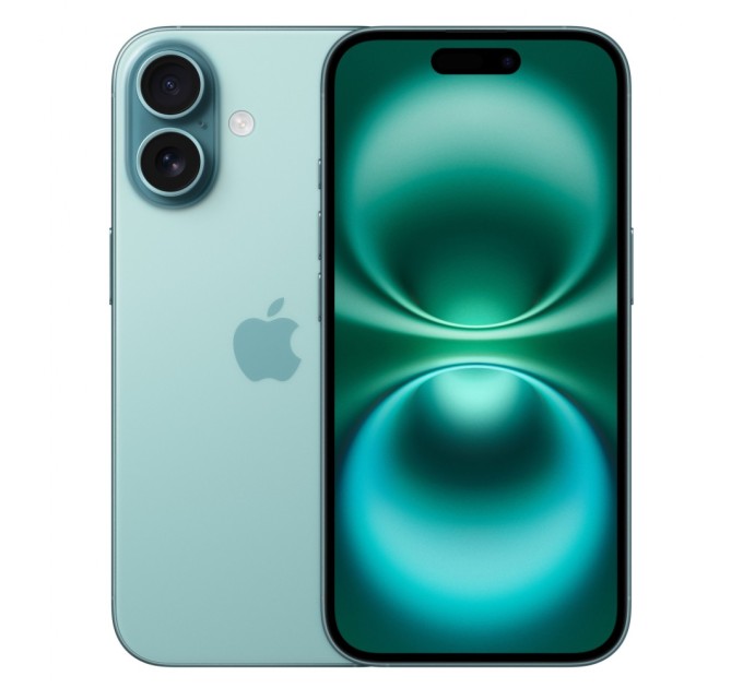 Мобільний телефон Apple iPhone 16 128GB Teal (MYED3)