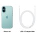 Мобільний телефон Apple iPhone 16 128GB Teal (MYED3)