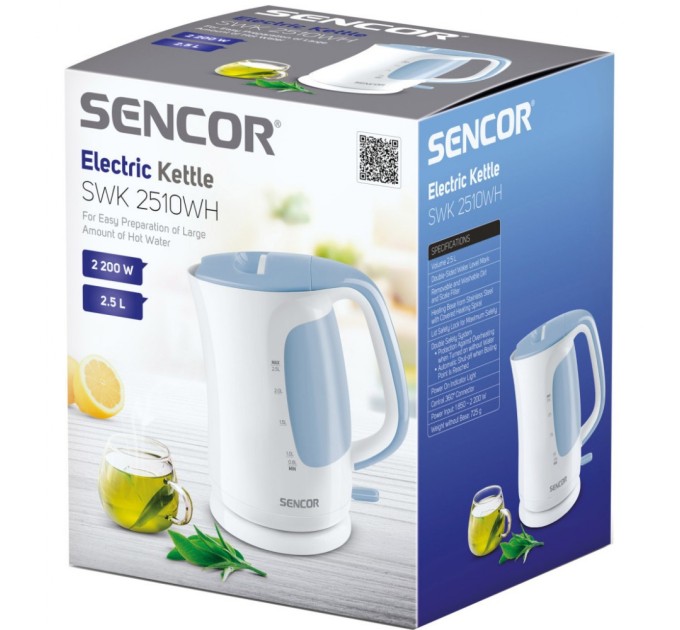 Електрочайник Sencor SWK 2510 WH (SWK2510WH)