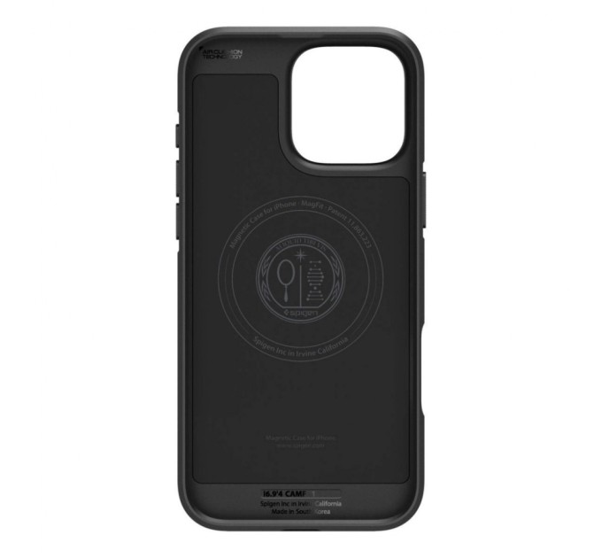 Чохол до мобільного телефона Spigen iPhone 16 Pro Core Armor MagFit Matte Black (ACS08158)