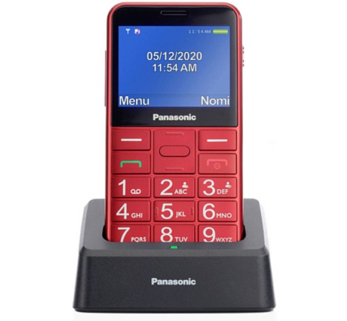 Мобільний телефон Panasonic KX-TU155 Red (KX-TU155EXRN)