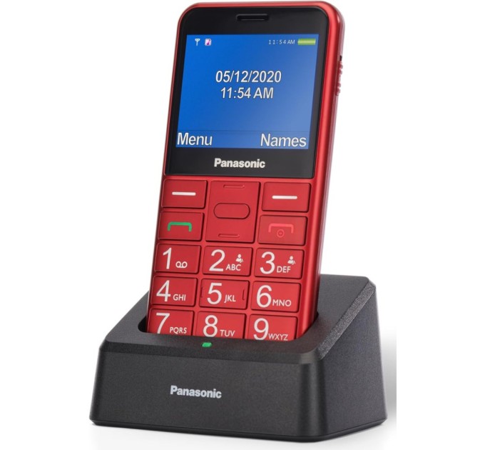 Мобільний телефон Panasonic KX-TU155 Red (KX-TU155EXRN)