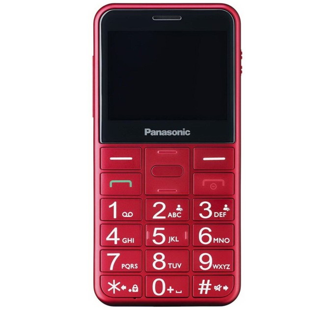 Мобільний телефон Panasonic KX-TU155 Red (KX-TU155EXRN)