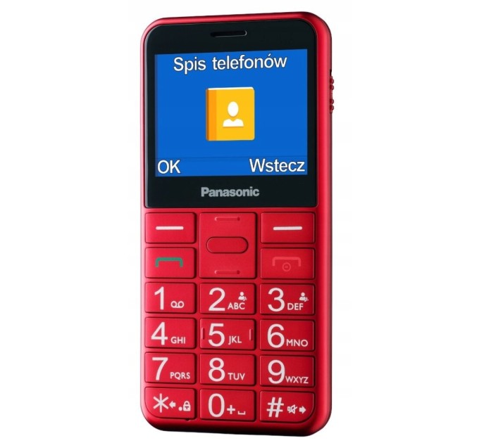 Мобільний телефон Panasonic KX-TU155 Red (KX-TU155EXRN)