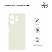 Чехол для мобильного телефона Armorstandart Matte Slim Fit Tecno Spark 10 Pro (KI7) Camera cover White (ARM69072)