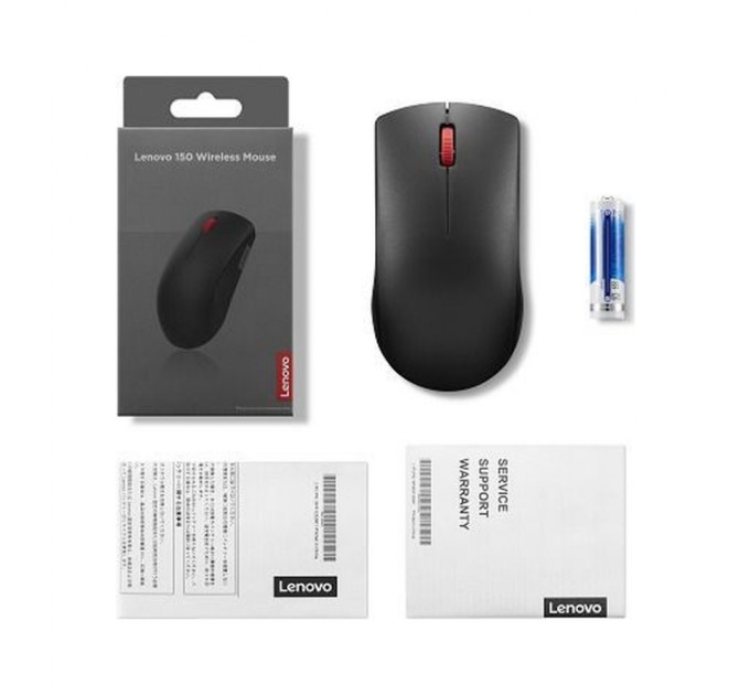 Мишка Lenovo 150 Wireless Black (GY51L52638)