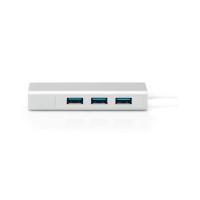 Концентратор Digitus USB-C - USB 3.0 3 Port Hub + Gigabit Ethernet (DA-70255)