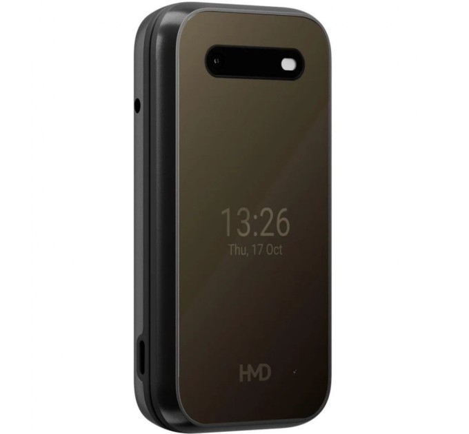 Мобільний телефон HMD 2660 4G Flip DS Black