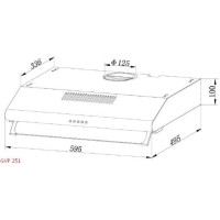 Витяжка кухонна Grunhelm GVP 251 W