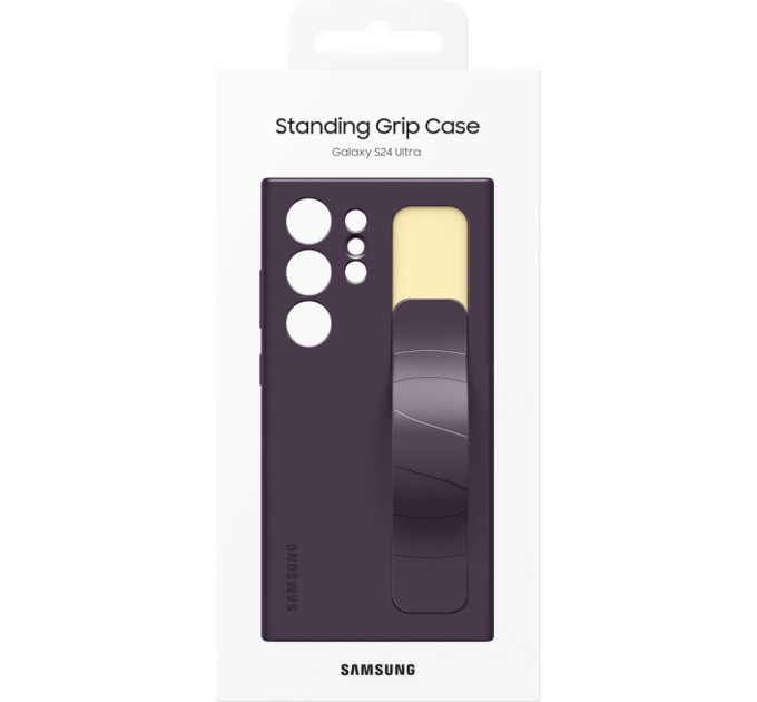 Чохол до мобільного телефона Samsung Galaxy S24 Ultra (S928) Standing Grip Case Dark Violet (EF-GS928CEEGWW)