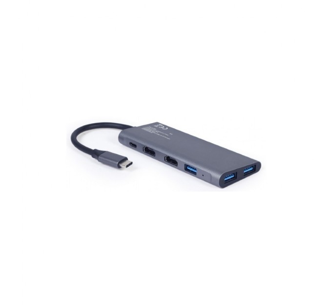 Концентратор Cablexpert USB-C 3-in-1 (HUB/HDMI/PD) (A-CM-COMBO3-01)